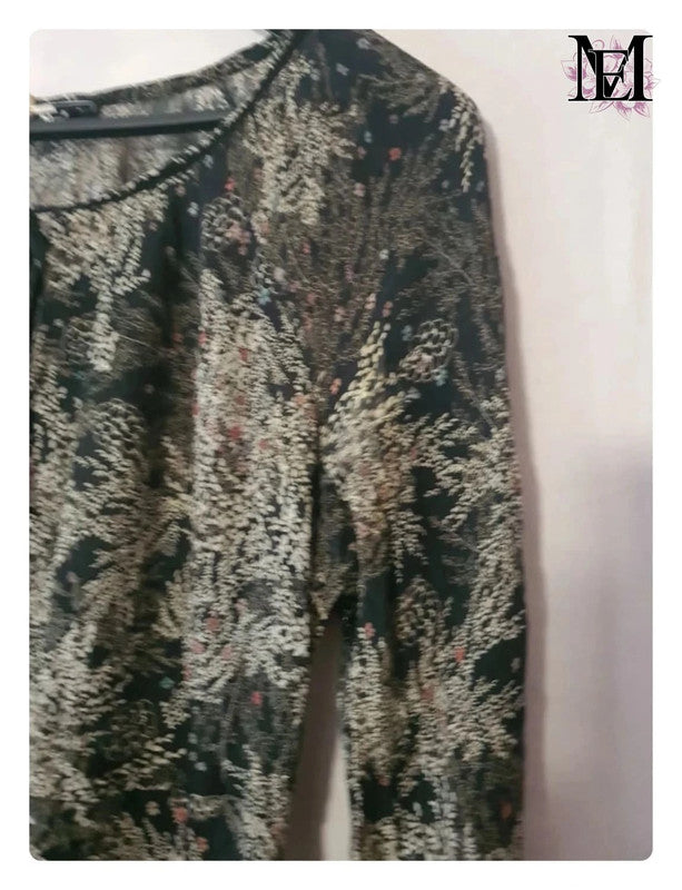 Robe feuillus Sinéquanone - Taille L - 40