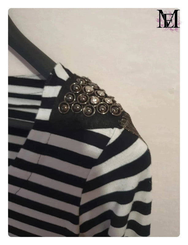 Petite robe rayé Flam Mode - Taille S -36