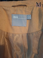 Manteau marron Asos - Taille XS - 34