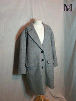 Manteau gris H&M - Taille 4XL - 48