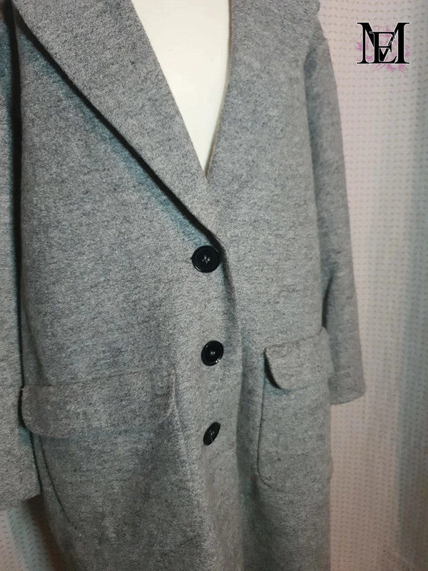 Manteau gris H&M - Taille 4XL - 48
