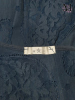 Blouse bleu Mademoiselle-Elégance - Taille L - 40