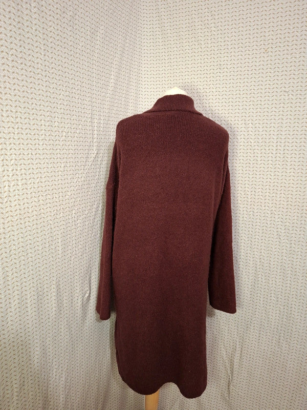 Cardigan rouge Bordeaux Kiabi - Taille XL - 42