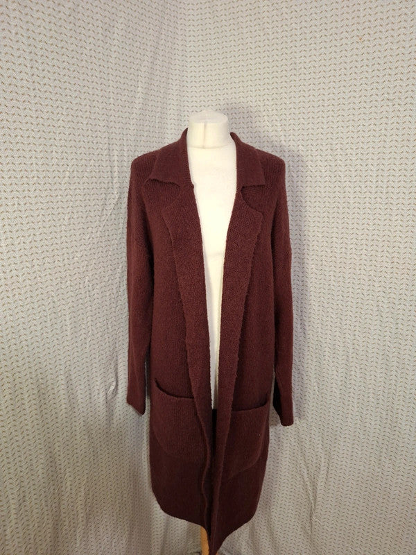 Cardigan rouge Bordeaux Kiabi - Taille XL - 42