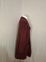 Cardigan rouge Bordeaux Kiabi - Taille XL - 42