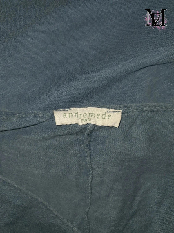 T-Shirt bleu Mickey Andromede - Taille L -40