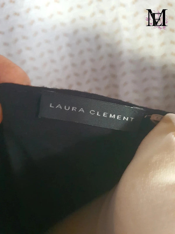 Superbe robe noir Laura Clément - Taille M - 38