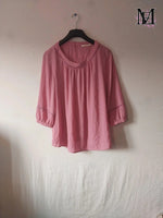 Blouse rose Camaïeu - Taille 3XL - 46