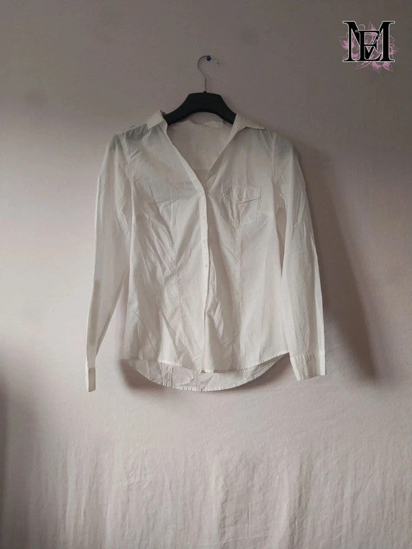 Chemise blanche Mademoiselle-Elégance - Taille M -38