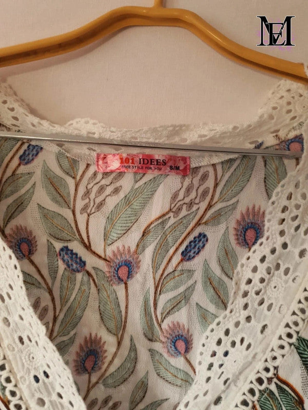 Blouse légère 101 Idées - Tailles M - 38