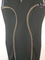 Robe noir moulante Mademoiselle-Elégance - Taille S -36