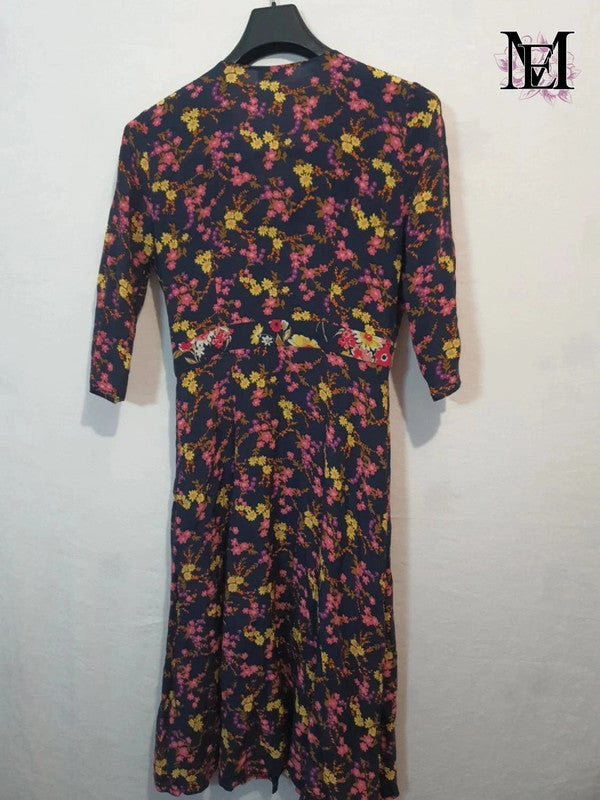 Robe fleurie Claudie Pierlot - Taille L -40