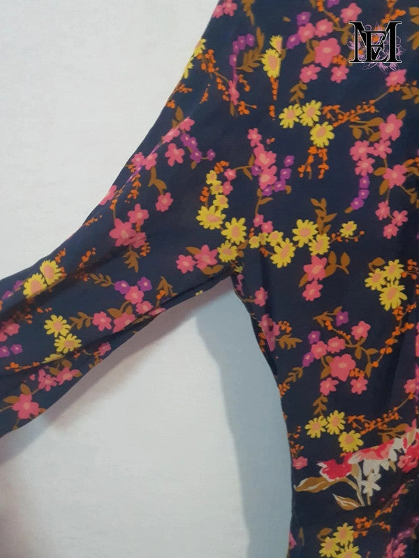 Robe fleurie Claudie Pierlot - Taille L -40