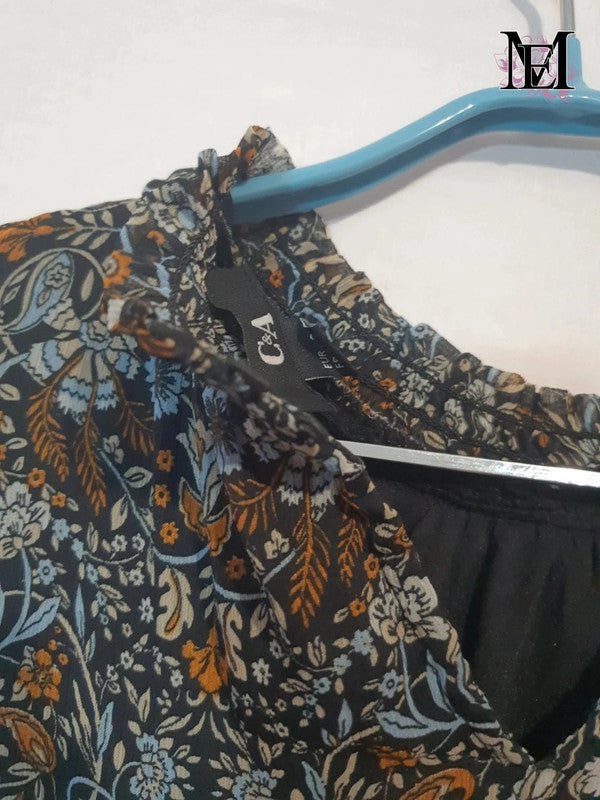 Robe longue fleurie C&A - Taille M - 38