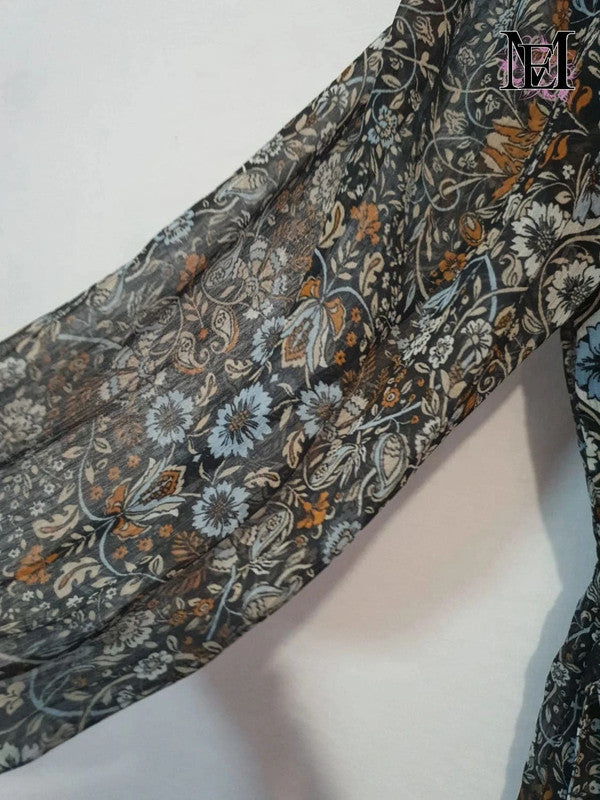 Robe longue fleurie C&A - Taille M - 38