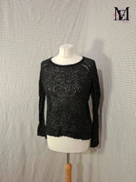 Haut noir Springfield - Taille S - 36