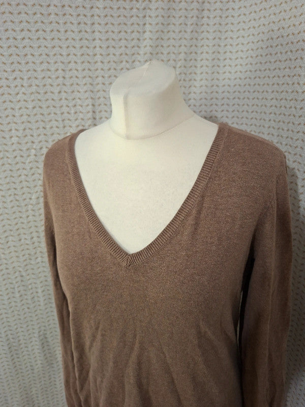 Pull col V H&M- Taille L - 40