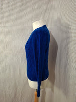 Pull bleu foncé H&M - Taille S - 36