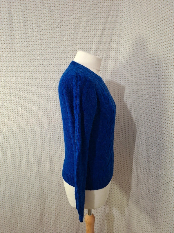 Pull bleu foncé H&M - Taille S - 36