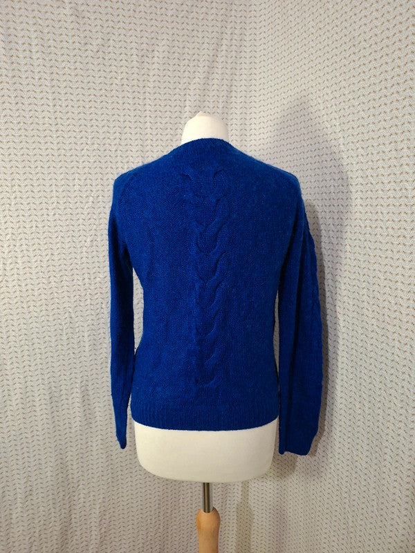 Pull bleu foncé H&M - Taille S - 36