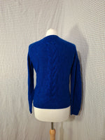 Pull bleu foncé H&M - Taille S - 36
