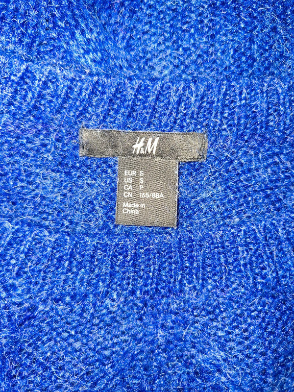 Pull bleu foncé H&M - Taille S - 36