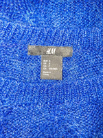 Pull bleu foncé H&M - Taille S - 36