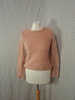 Pull abricot froufrou Mango - Taille S - 36
