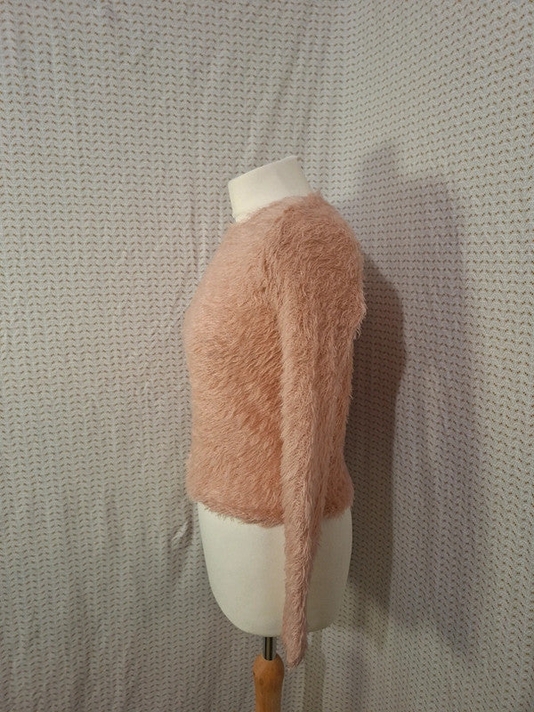 Pull abricot froufrou Mango - Taille S - 36