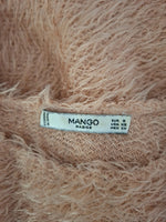 Pull abricot froufrou Mango - Taille S - 36