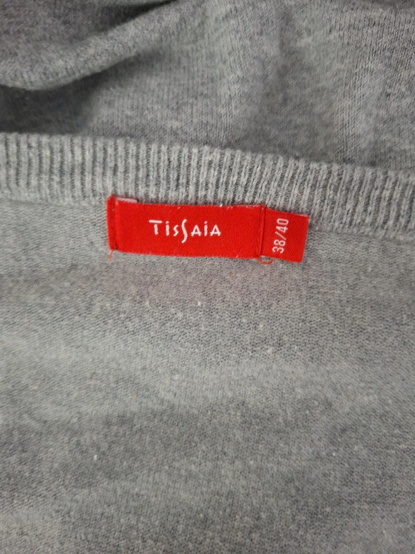 Cardigan gris Tissaia - Taille L - 40