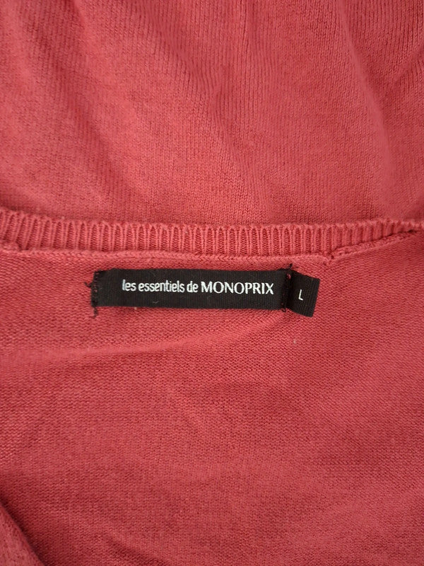 Blouse rose Monoprix - Taille L - 40