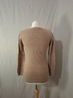 Pull beige Lin Trama - Taille XL - 42