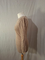 Pull beige Lin Trama - Taille XL - 42