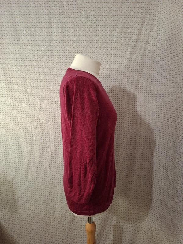 Pull violet TEX - Taille L - 40