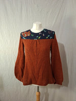 Pull orange Gaëlle Barré - Taille M - 38