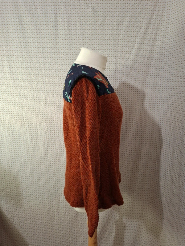 Pull orange Gaëlle Barré - Taille M - 38