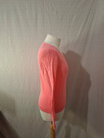 Pull col V rose Camaïeu - Taille XS - 34