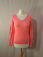 Pull col V rose Camaïeu - Taille XS - 34