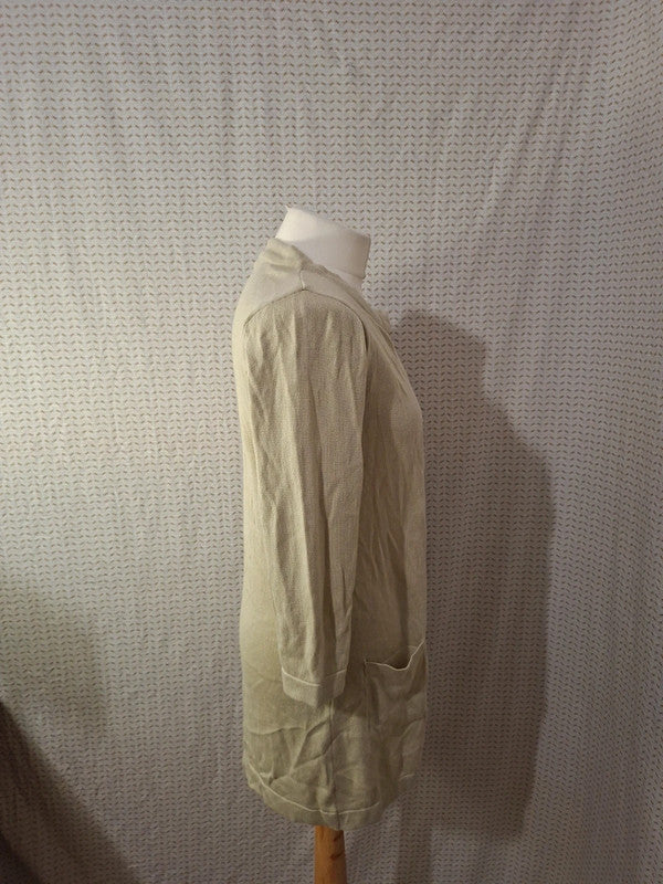 Cardigan beige Camaïeu - Taille S - 36