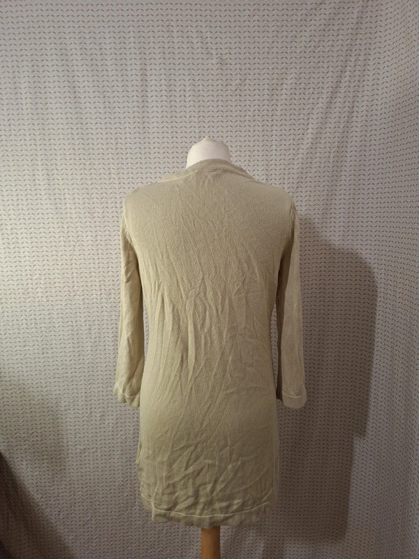 Cardigan beige Camaïeu - Taille S - 36