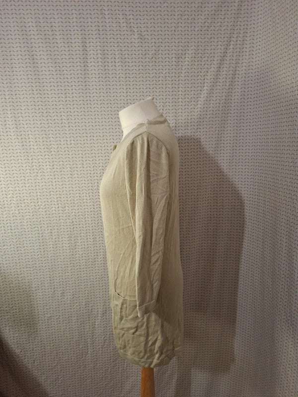 Cardigan beige Camaïeu - Taille S - 36