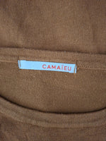 Pull marron Camaïeu - Taille M - 38