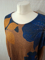 Pull marron Mademoiselle-Élégance - Taille M - 38