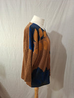 Pull marron Mademoiselle-Élégance - Taille M - 38