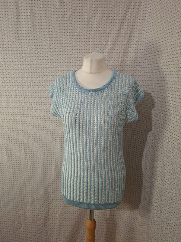 Pull à manche courtes Mademoiselle-Élégance - Taille M - 38