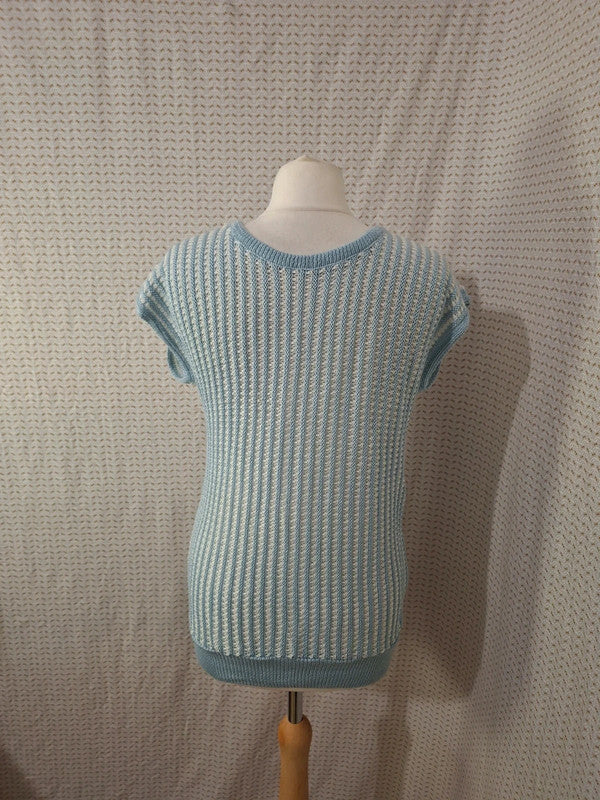 Pull à manche courtes Mademoiselle-Élégance - Taille M - 38