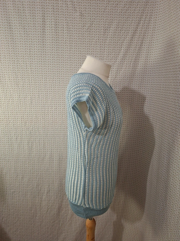 Pull à manche courtes Mademoiselle-Élégance - Taille M - 38