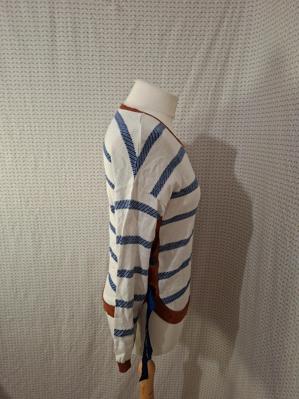 Pull blanc Bonobo - Taille XS - 34