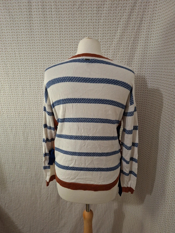 Pull blanc Bonobo - Taille XS - 34